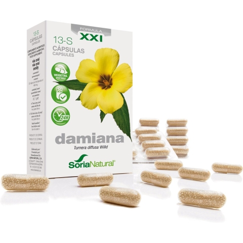 Soria 13-S Damiana XXI | 30 capsules