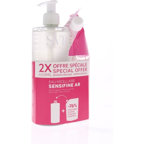 SVR Sensifine AR Micellair Water + Navulling | 2 x 400 ml PROMO