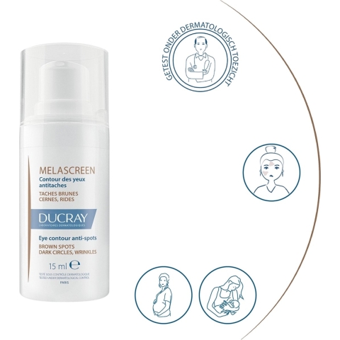 Ducray Melascreen Oogcontour tegen Pigmentvlekken | 15 ml