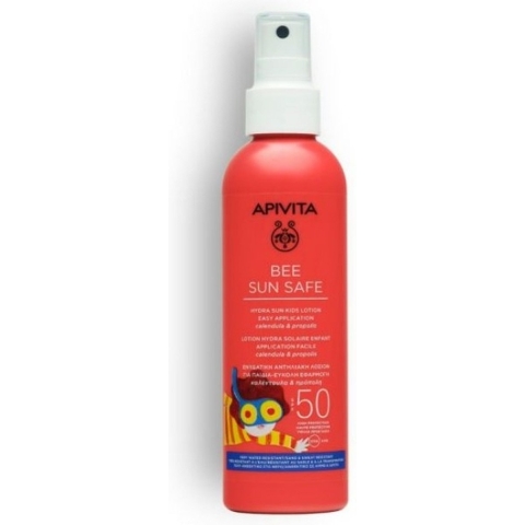Apivita Bee Sun Safe Hydra Sun Lotion voor Kinderen SPF 50 | 200 ml