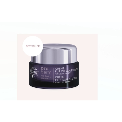 Louis Widmer Proderm Oogomtrekcrème (zonder Parfum) | 30 ml