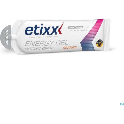 Etixx Energy Gel Isotonic Drink Orange | 12 x 60 ml
