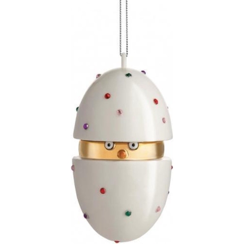 Alessi Piacere Pulcino Il Grande Roodtbal Ornament