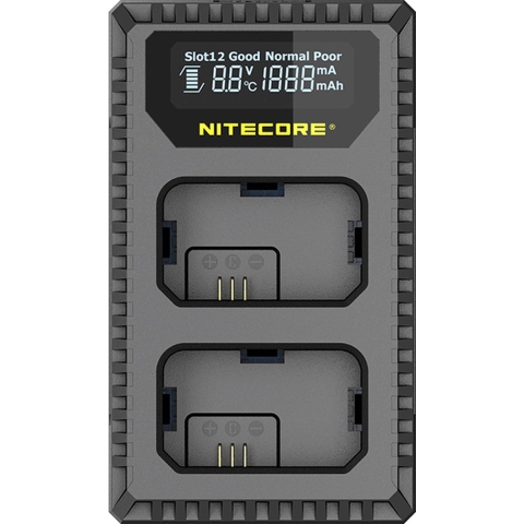 Nitecore Sony NP-FW50 dubbel lader