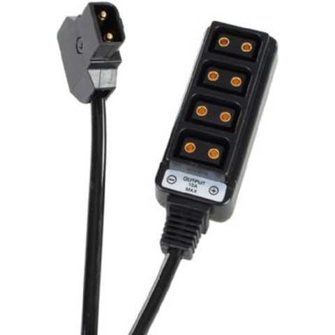 Rolux D-Tap Converter naar 4 x D-Tap RL-FB1