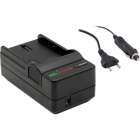 ChiliPower Nikon EN-EL20 oplader - stopcontact en autolader