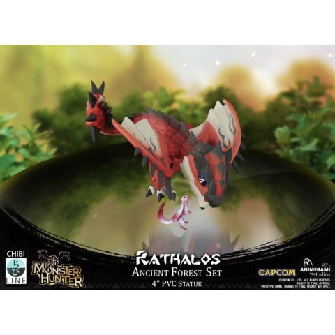 Monster Hunter Animegami Chibi Figure - Rathalos