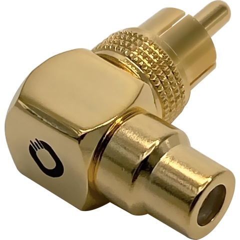 Oehlbach: Sound-AD 90 Hoekadapter Cinch 90° - 2 Stuks