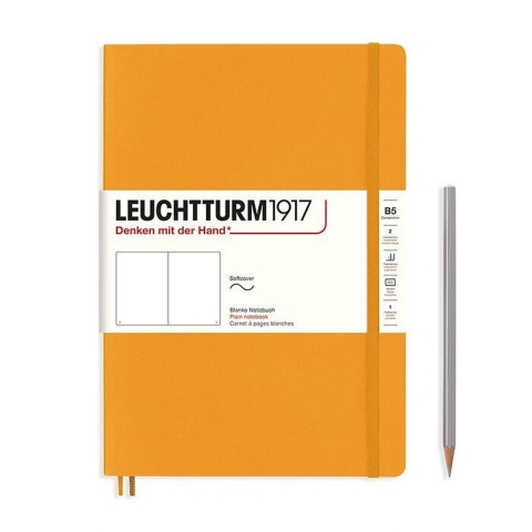 Leuchtturm Rising Sun, Softcover, Composition (B5), 123 p., plain