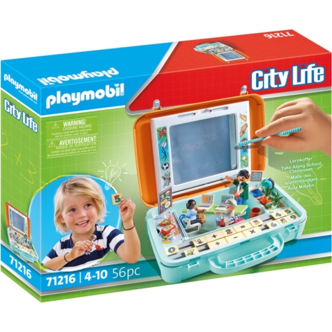 City Life - Meeneem Klaslokaal Constructiespeelgoed