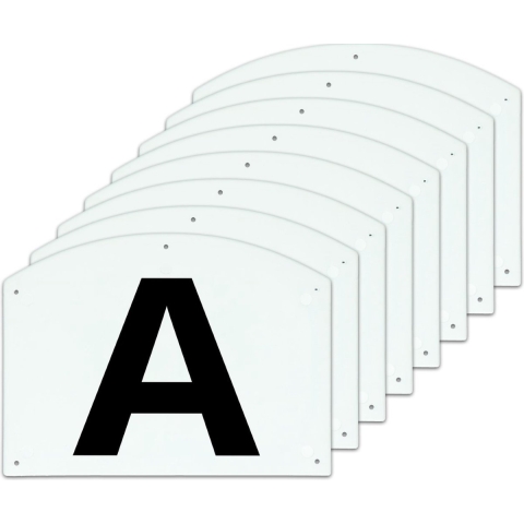 Dressage Manege Letters Abcefhkm 30 X 20 Cm