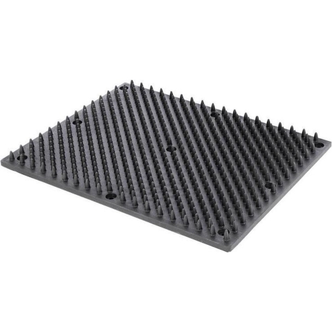 Borstelmat Voor Paard, Kalf, Geit Zwart (L40Xb30Cm)