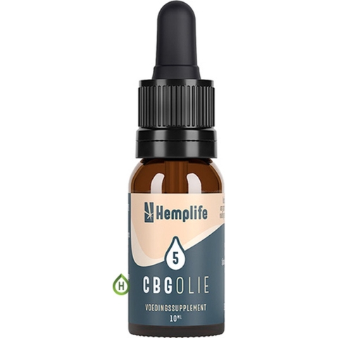 Hemplife CBG Olie 5% Druppels