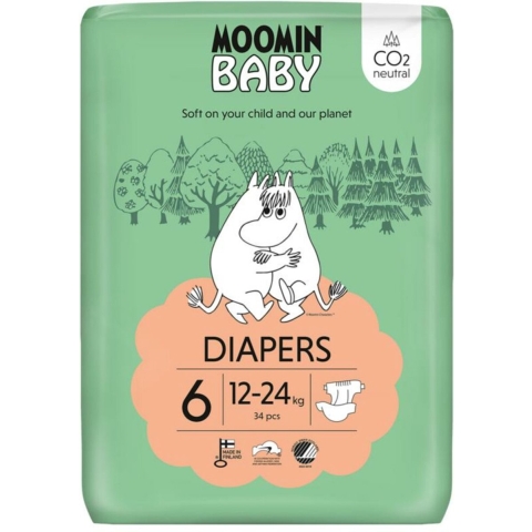 Moomin Baby Luier Maat 6 Junior
