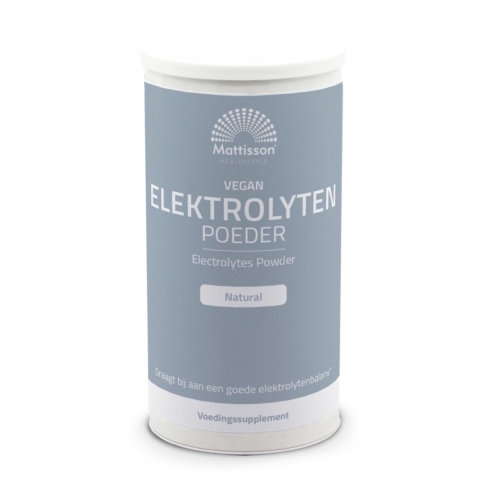 Mattisson HealthStyle Elektrolyten Natural Poeder
