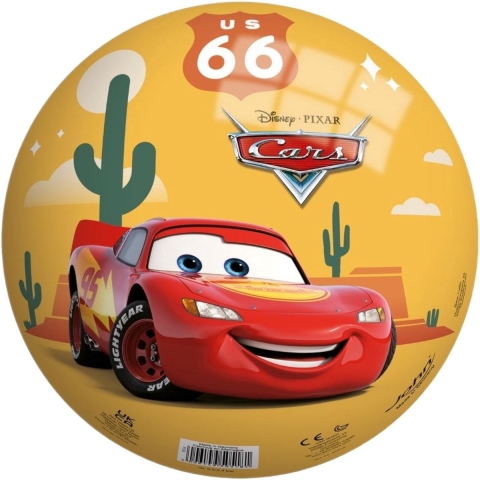 Speelbal Cars Vinyl Ø23cm Zak A 10 Stuks