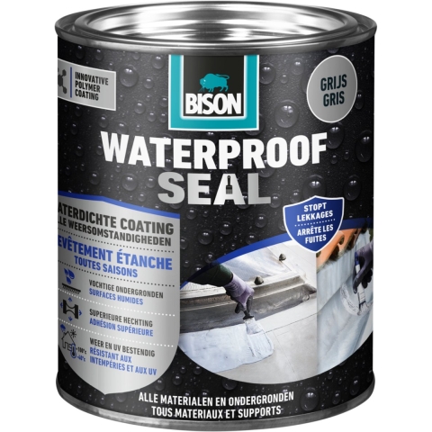 Waterproof Seal Grijs 1Kg - Bison