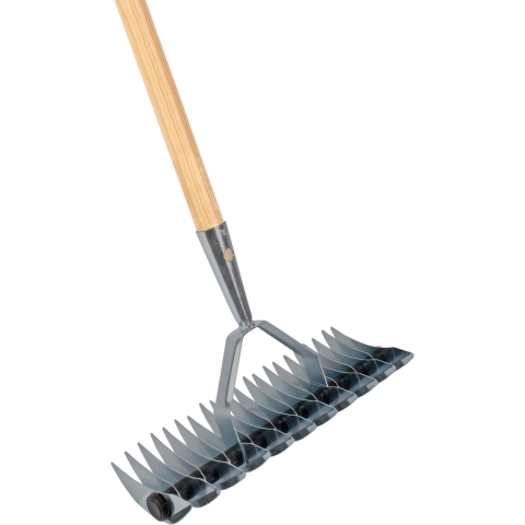 Verticuteerhark verzinkt 160cm steel - Talentools