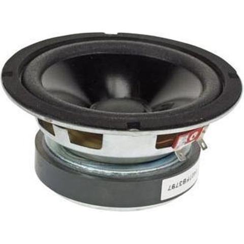 Zwarte subwoofer voor luidspreker 6.5 inch / 250w - Velleman