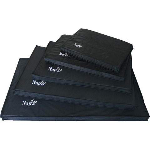 Nap'zzz draadkooikussen waterproof zwart 59x42x5 cm - Gebr de boon