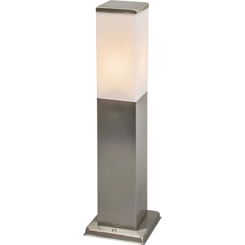 QAZQA Smart buitenlamp 45 cm staal incl. Wifi P45 - Malios