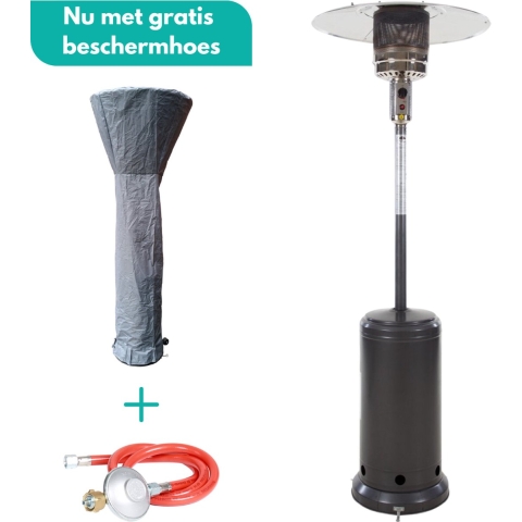 Sunred - COMBIDEAL - Heater & Hoes - Sargas - Gas lijn - Grijs -
