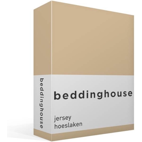 Beddinghouse Jersey - Hoeslaken - 140x200/220 - Camel