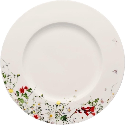 ROSENTHAL - Brillance Fleurs Sauvages - Bord 28cm met Rand