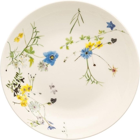 ROSENTHAL - Brillance Fleurs des Alpes - Diep Bord 21cm
