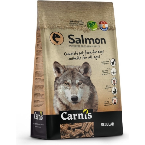 Carnis Salmon Regular geperst hondenvoer 4 kg
