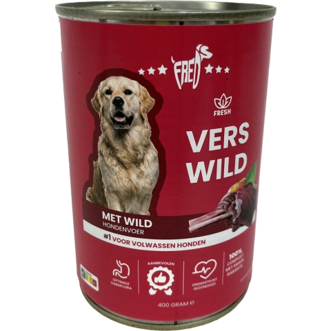 Freds Freds blik vers wild