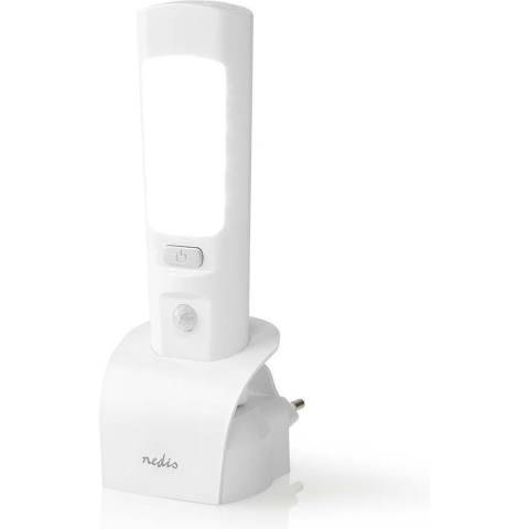 Nedis LNLGTRHWT Led Oriëntatieverlichting En Zaklamp