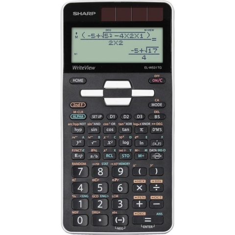 Citizen SH-ELW531TGWH Calculator Sharp ELW531TGWH Wit Wetenschappelijk Write View
