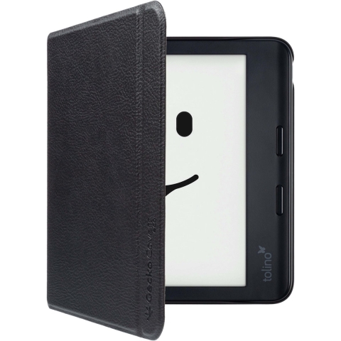 Gecko Easyclick Eco Cover Voor Kobo Libra Colour - Zwart