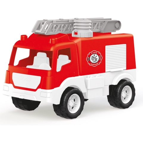 Dolu Brandweerwagen Rood/Wit