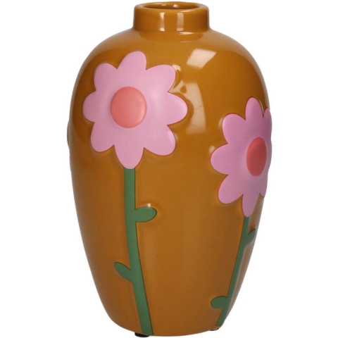 Vaas Bloemen Multi 13x13x20cm