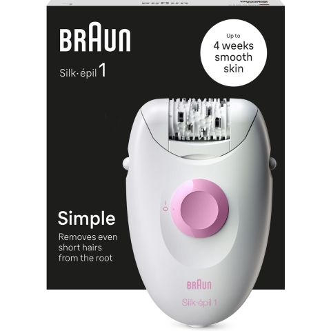 Braun Se1-010 Epilator Wit