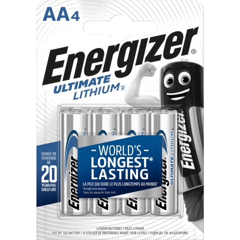 Energizer Enlithiumaap4 Ultimate Lithium Batterijen Fr6 Fsb4
