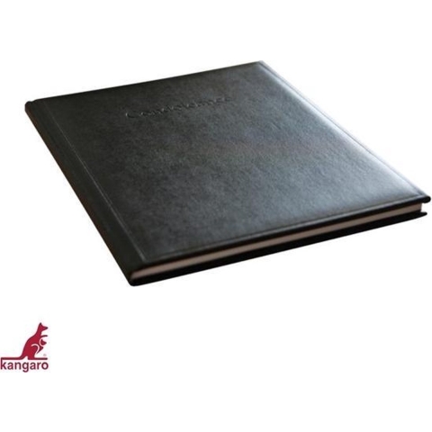 Kangaro K-6630 Condoleance Album 26x21cm Zwart
