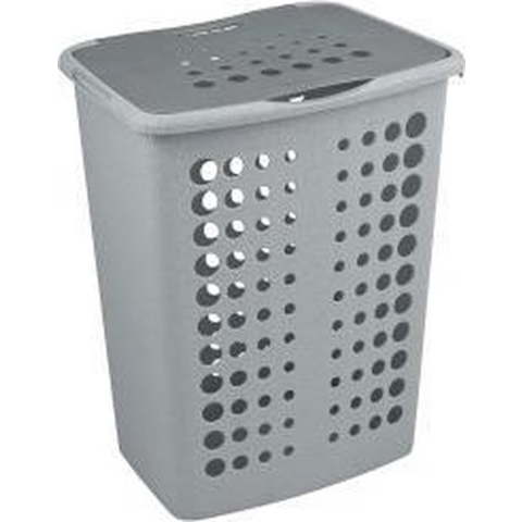 Curver Victor Wasmand met Deksel 60L Antraciet