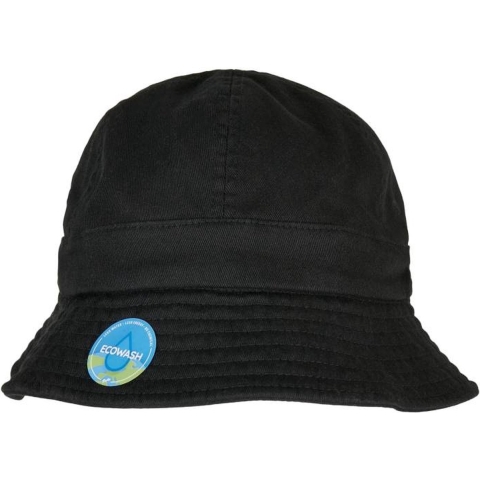 Flexfit FX5005ET Eco Washing Flexfit Notop Tennis Hat - Black - One Size