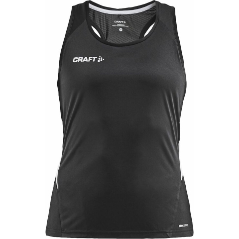 Craft 1908235 Pro Control Impact Singlet W - Black/White - XL