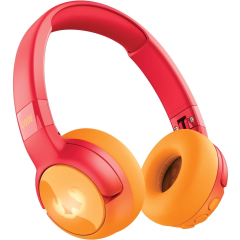 Fresh 'n Rebel Code Junior - Funny Fox 3jhp1000ff Draadloze Hoofdtelefoon Voor Kinderen Rood/oranje