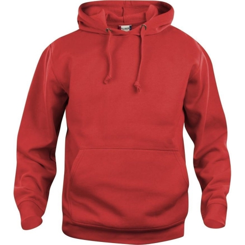 Clique 021031 Basic Hoody - Rood - S