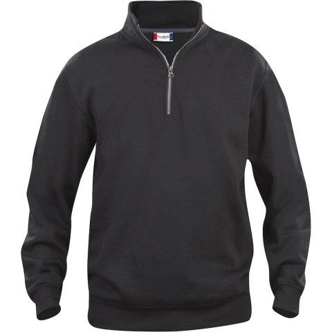 Clique 021033 Basic Half Zip - Zwart - XL
