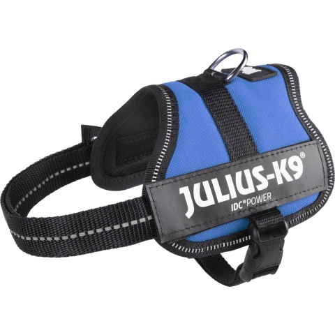 Julius-K9® Hondentuig Power, blauw, Maat: 2XS