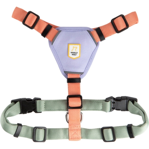 WOOLLY WOLF Hondentuig Explorer, salmon pink, Maat: S