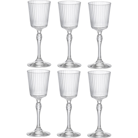 Bormioli Rocco Likeurglazen America 20's 80 ml - 6 stuks