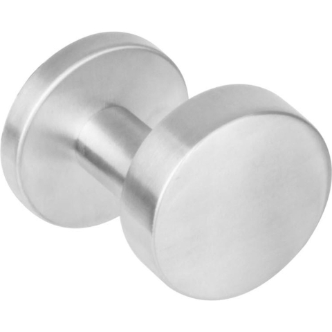 Intersteel | Knop op rond | RVS Geborsteld