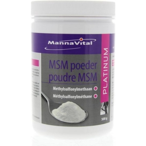 MannaVital MSM Platinum Poeder
